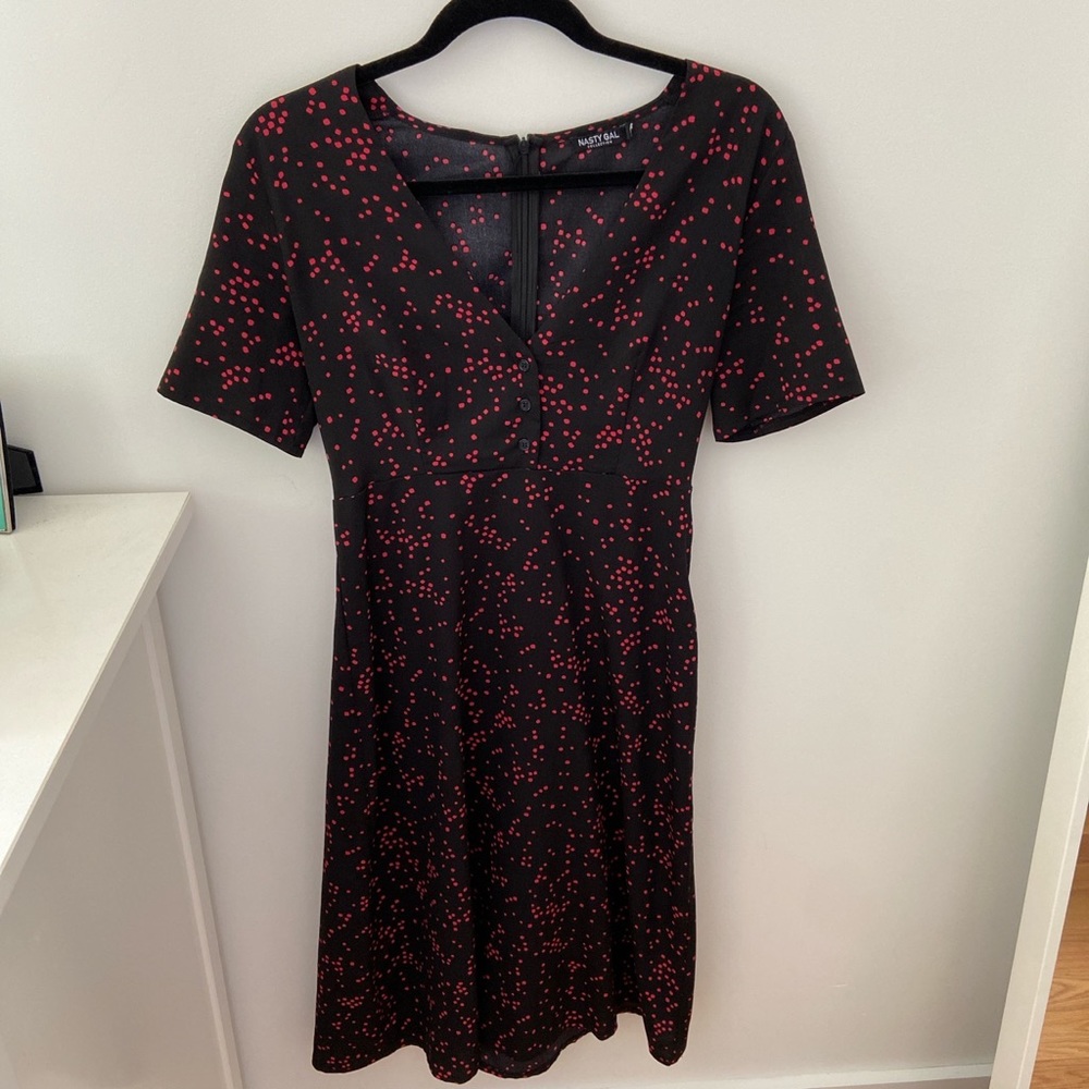Nasty Gal Midi Dress size 6